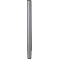 Tischbein PASO 600-900 x 50 mm silberfarben