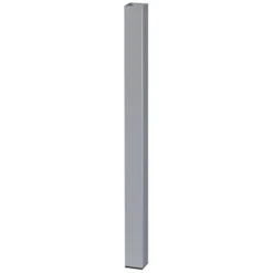 Tischbein STILT 710 x 50 x 50 mm silberfarben