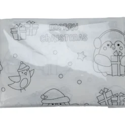 Tischdecke bemalbar mit Weihnachtsmotiv