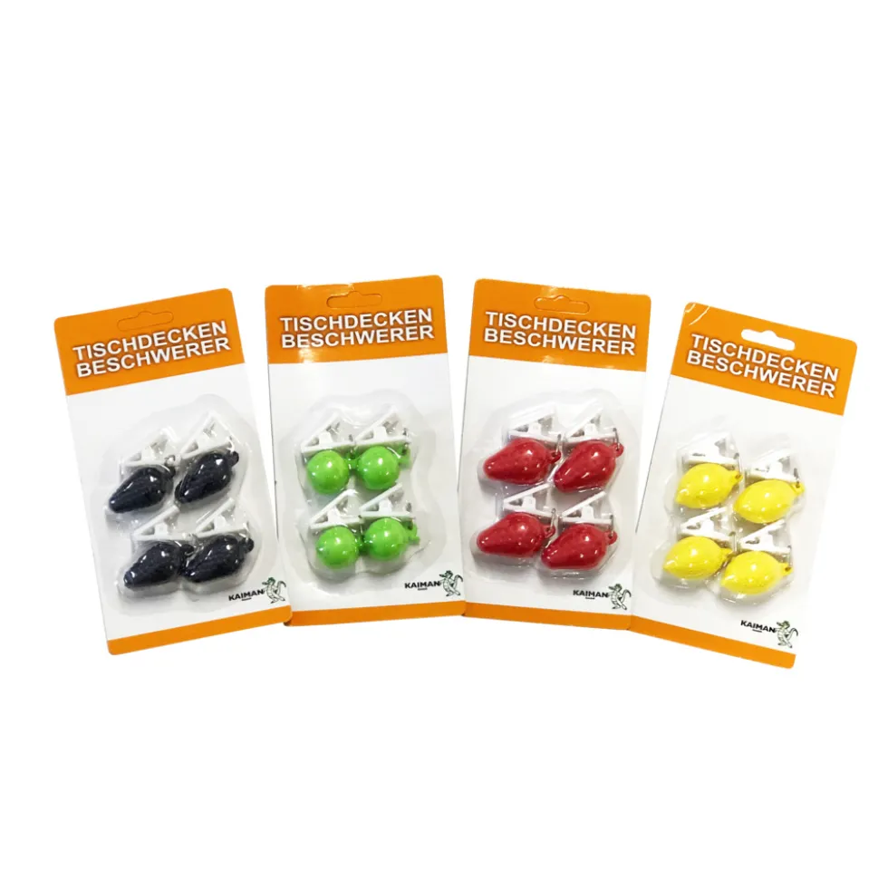Tischdeckenbeschwerer 4 Stück im Set in verschiedenen Obstmotiven