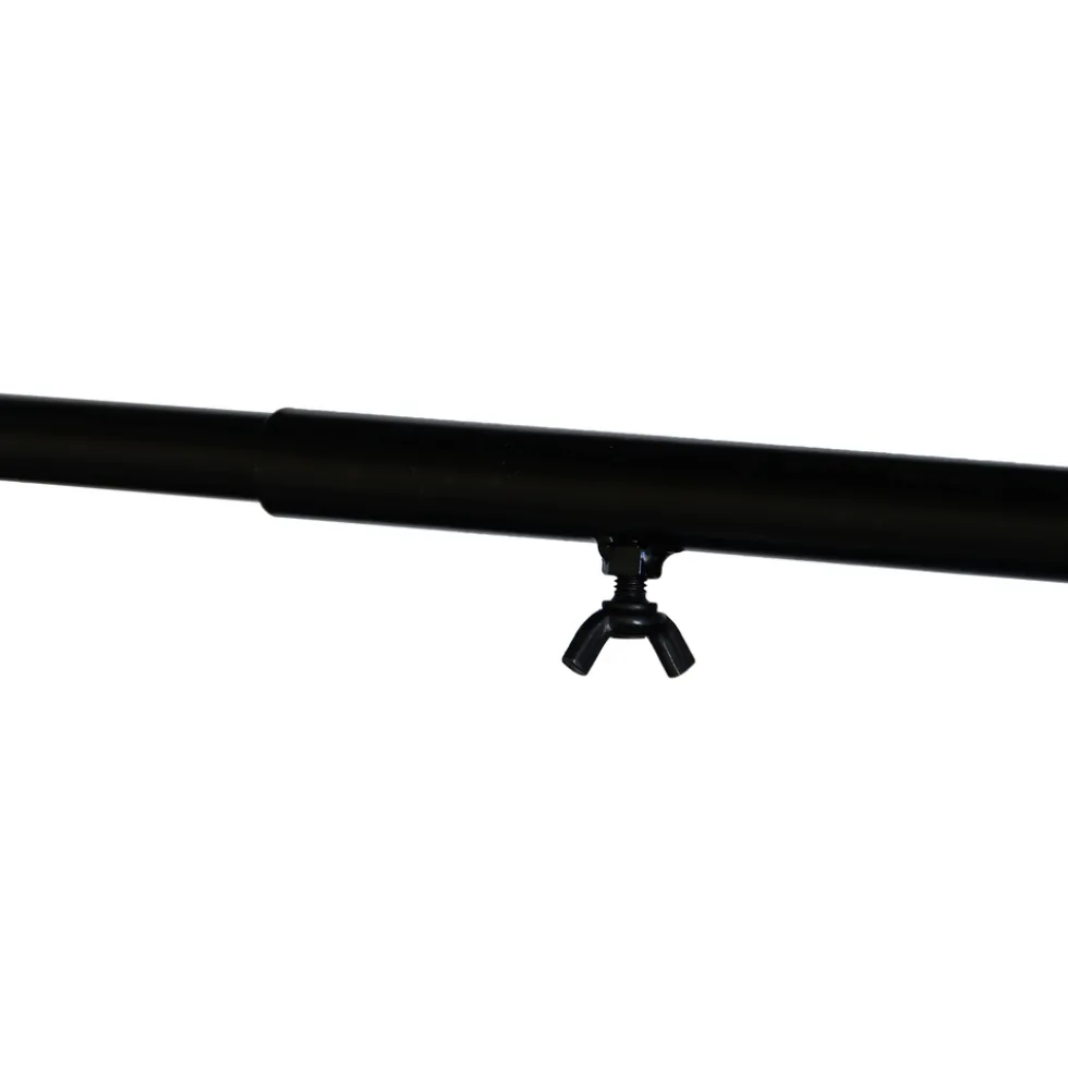Tischdekogestell mit Klemmen, schwarz