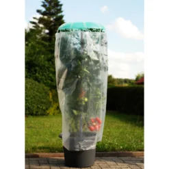 Tomatenhaube aus Kunststoff mit Stab und Schutzfolie - B-Ware