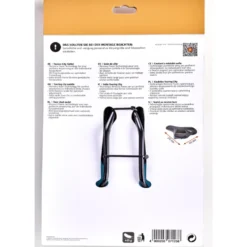 Touren-City-Sattel mit Memory Foam schwarz