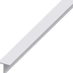 T-Profil Aluminium eloxiert 1000 x 15 x 15 x 1,5 mm silberfarben
