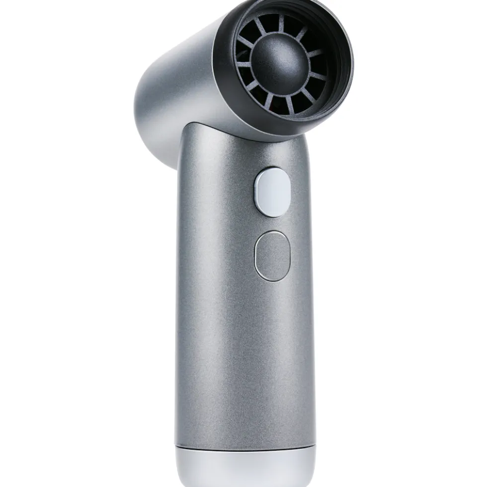 Tragbarer USB-Ventilator 1100 mAh, silber
