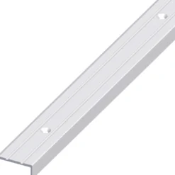 Treppen-Profil schmal Aluminium eloxiert 1000 x 25 x 10 mm silberfarben