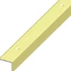 Treppen-Profil schmal Aluminium eloxiert 1000 x 25 x 20 mm messingfarben