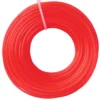 Trimmerfaden 2,4 mm 25 m, rot