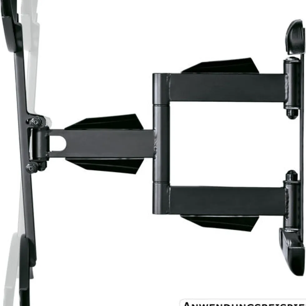TV-Wandhalterung FULLMOTION bis 165cm 65", schwarz