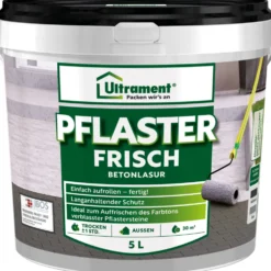 Ultrament Pflaster Frisch 5 Liter in Anthrazit
