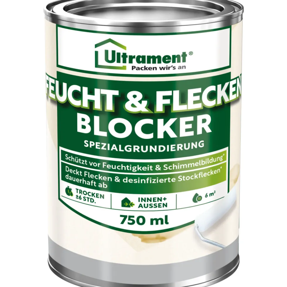 Ultrament Schimmelstopp Feucht und Flecken Blocker 750 ml