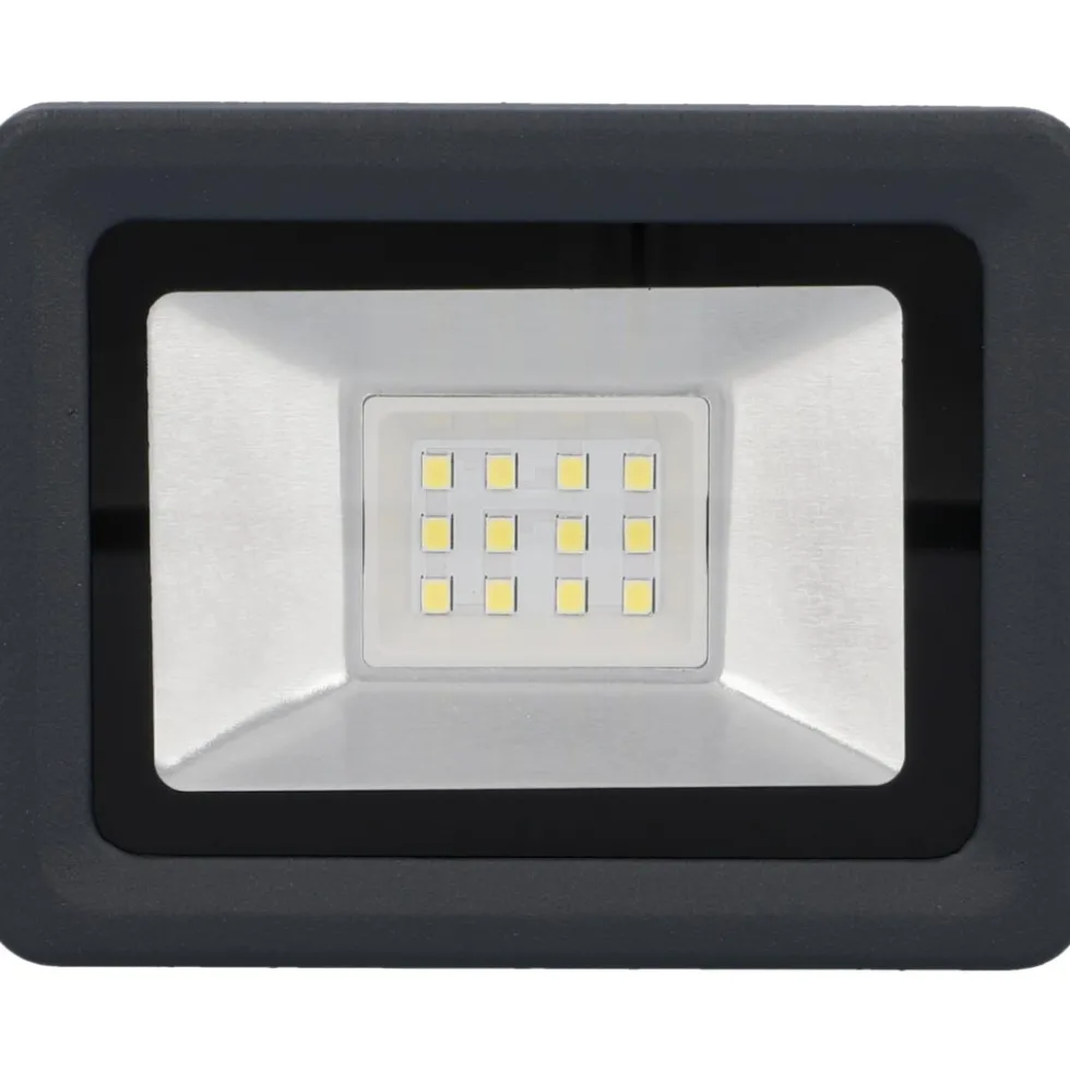 UNITEC® LED Strahler 7 Watt 850 Lumen 6500 K IP 65 Aluminium anthrazit