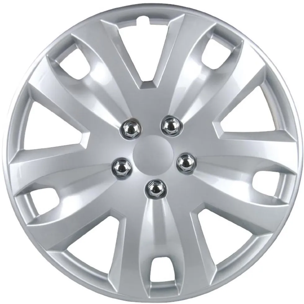 UNITEC® Radkappen 13 Zoll, 4 Stück, silber
