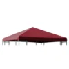 Universal-Ersatzdach für Pavillon 3 x 3 m, Bordeaux