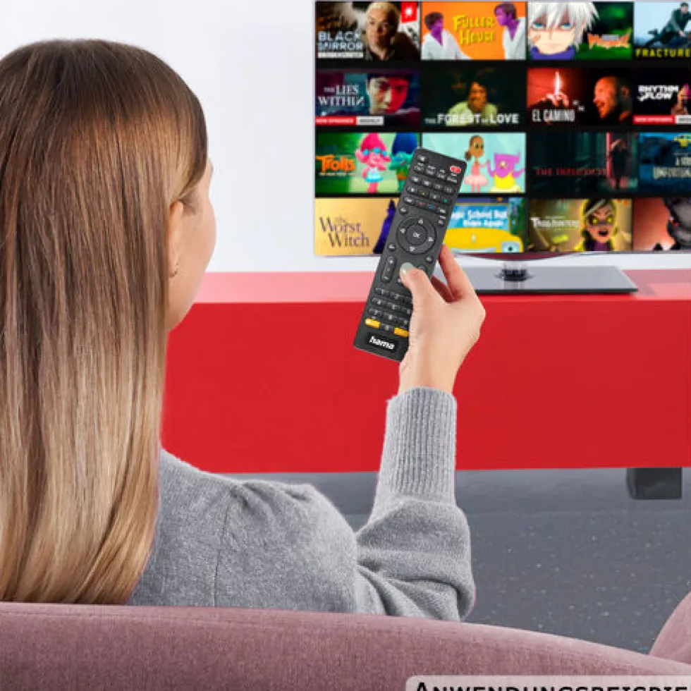 Universal-Fernbedienung für 8 Geräte, Infrarot