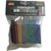 Unterlegkeile-Set 24-teilig aus Kunststoff, verschiedenfarbig in 1-6 mm