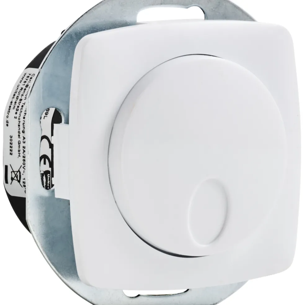 Unterputz Dimmer 20-400 W Roma weiß