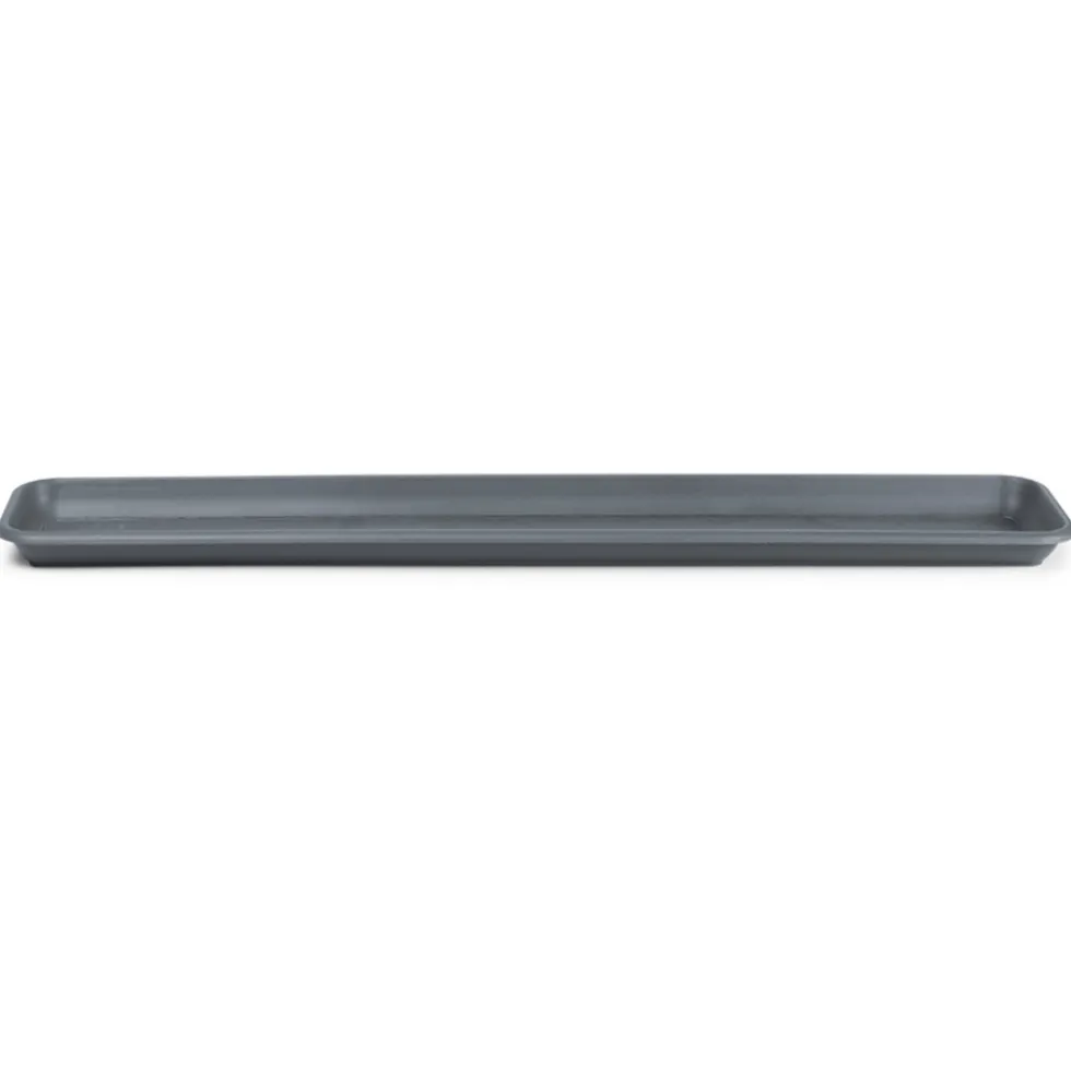 Untersetzer für Balkonkasten 38 cm anthrazit