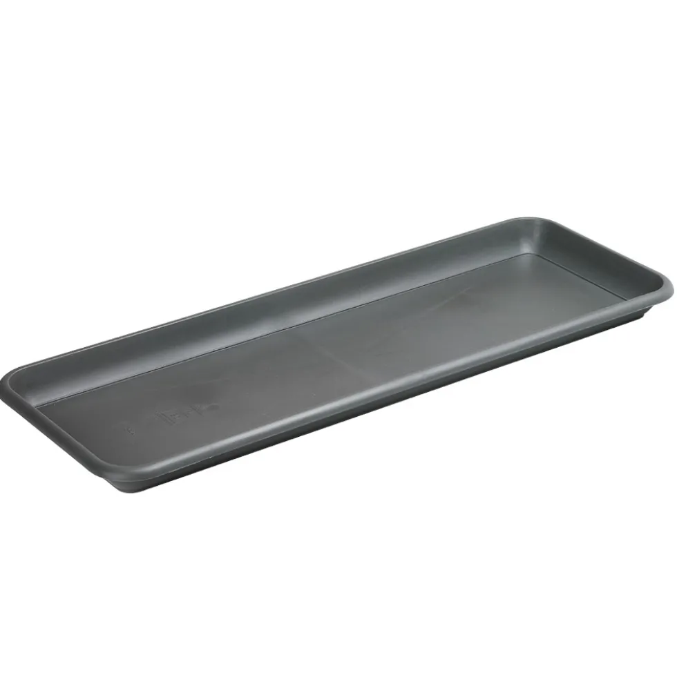 Untersetzer für Bewässerungskasten 57x20x3 cm in anthrazit