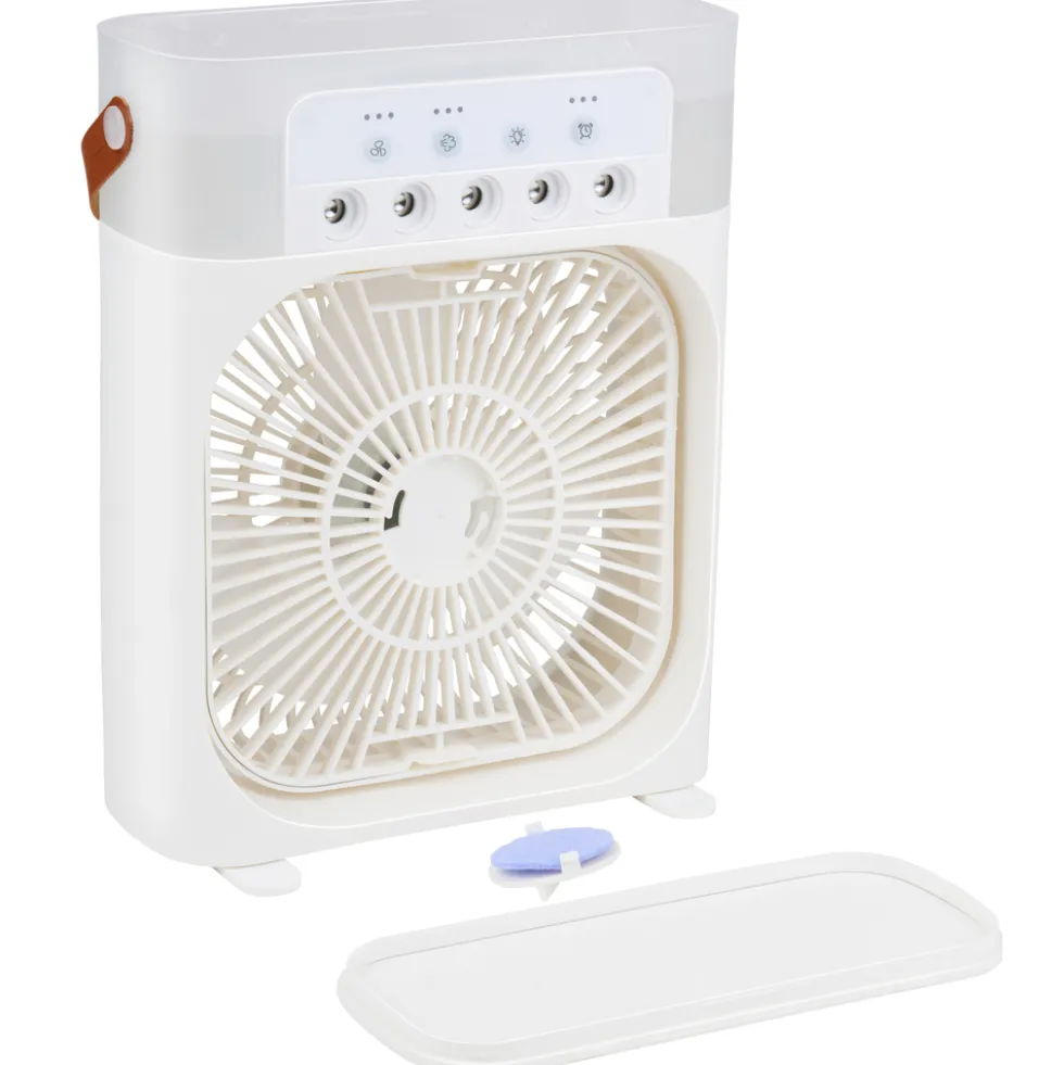 USB-Tischventilator mit Nebelfunktion, 450 ml