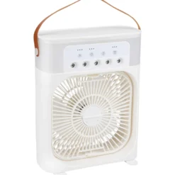 USB-Tischventilator mit Nebelfunktion, 450 ml