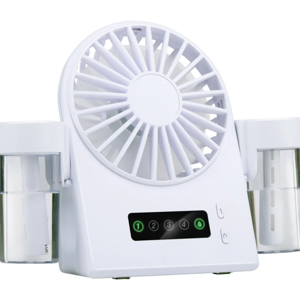 USB-Tischventilator mit Nebelfunktion
