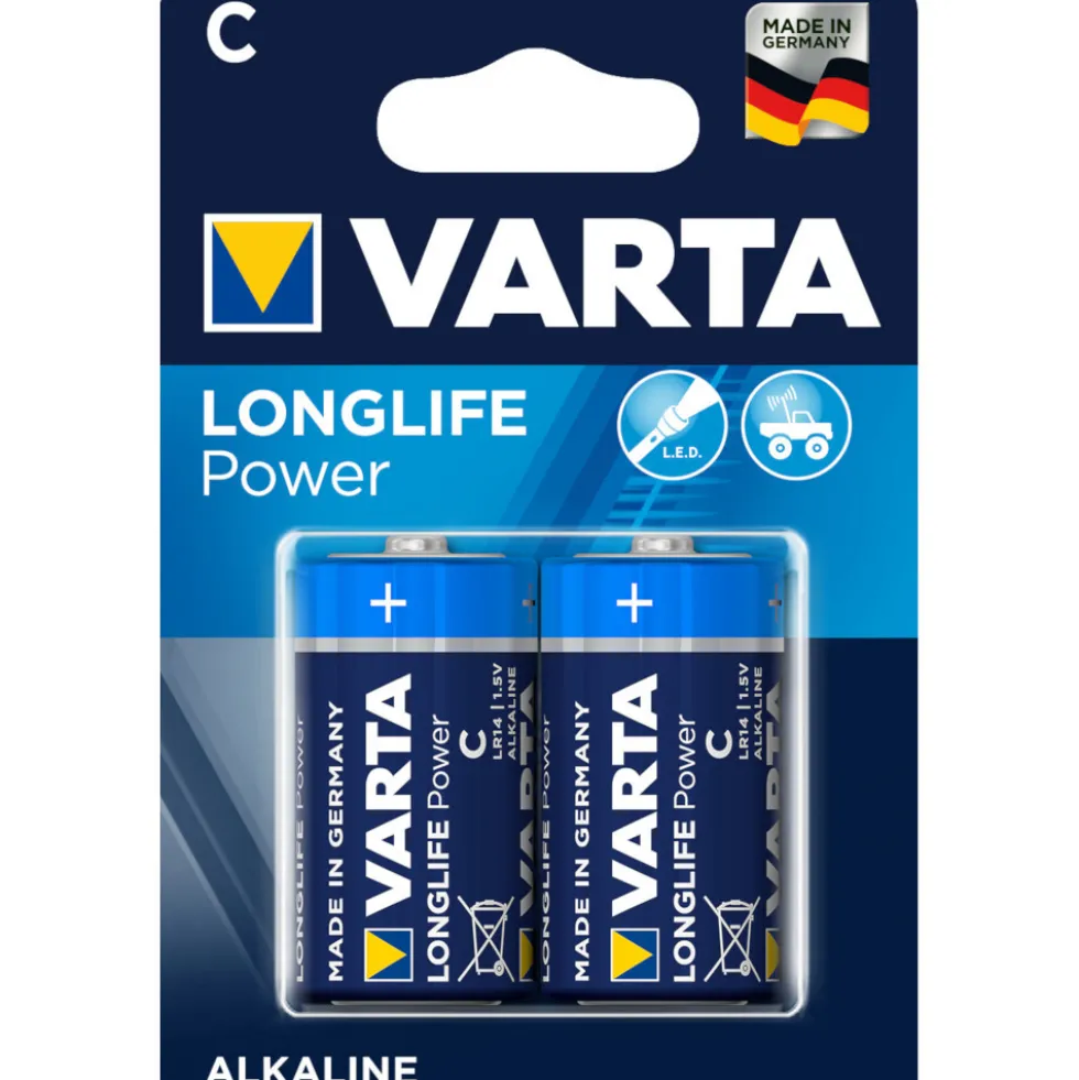 Varta Batterie C 1,5V High Energy 4914 LR14 Baby 2 Stück
