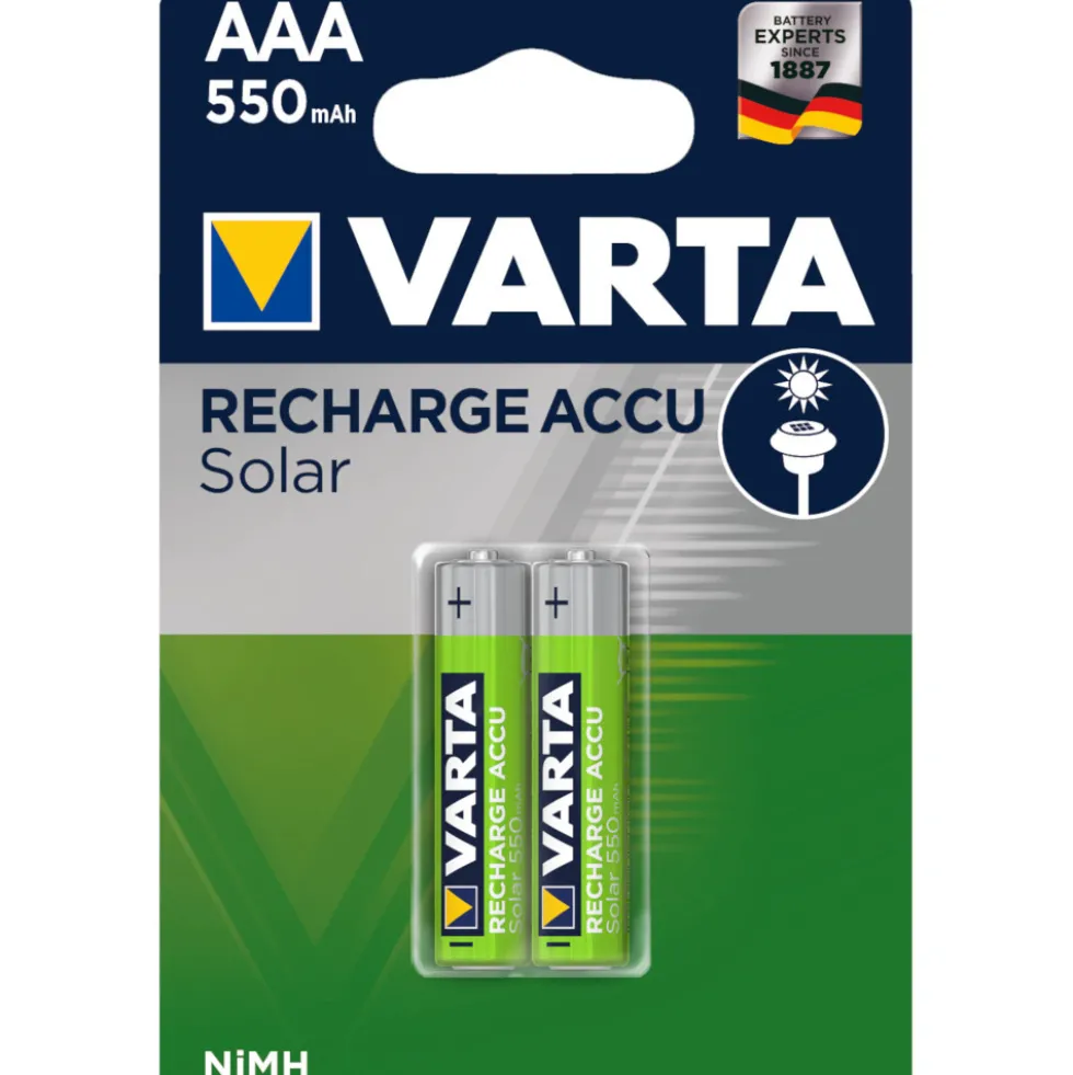 Varta Solar-Akku AAA Micro 800mAh 56733