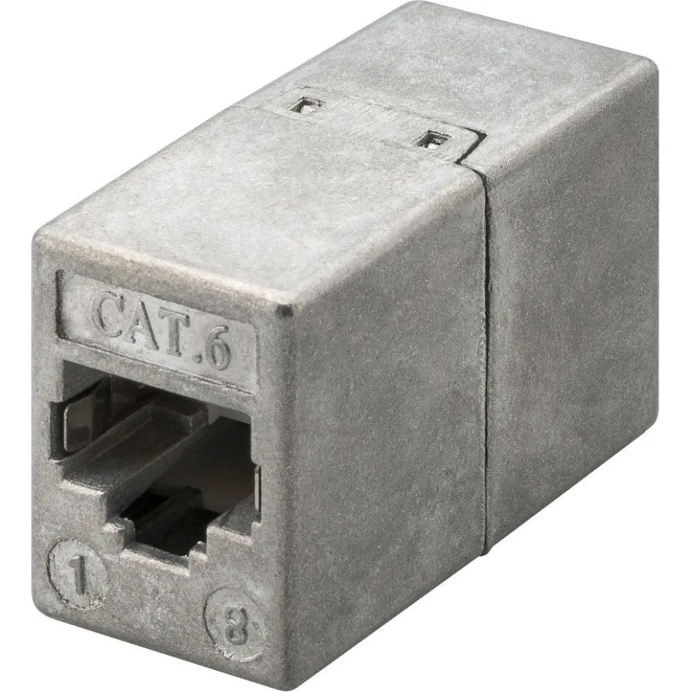 Verbinder CAT6 RJ45 Kupplung Netzwerkkabel