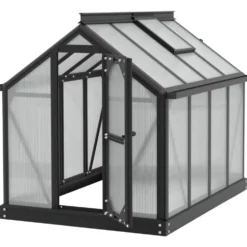 Vitavia Minigewächshaus ''Merlin'' Alu Schwarz HKP