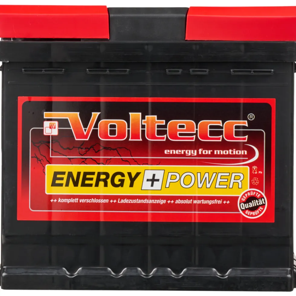 Voltecc Kfz-Starterbatterie Energy+ mit 12 V 46 Ah 420 A