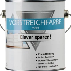 Vorstreichfarbe 2 Liter weiß matt