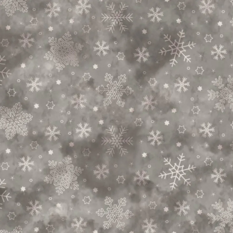 Wachstuchtischdecke Eiskristall