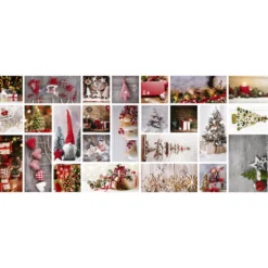 Wachstuch X-Mas 1,40m Wichtel