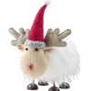 Wackelfigur Sabine 35 cm aus Polyester in grau