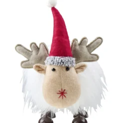 Wackelfigur Sabine 35 cm aus Polyester in grau