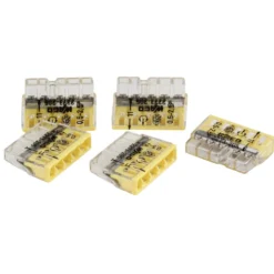 WAGO Dosenklemme Compact 5-polig 0,5 - 2,5mm² 30 Stück