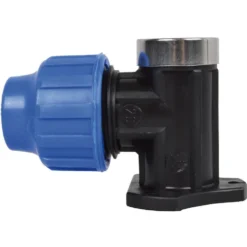 Wandscheibe 1/2''IG x 20 mm PP Kunststoff für HDPE-Rohr