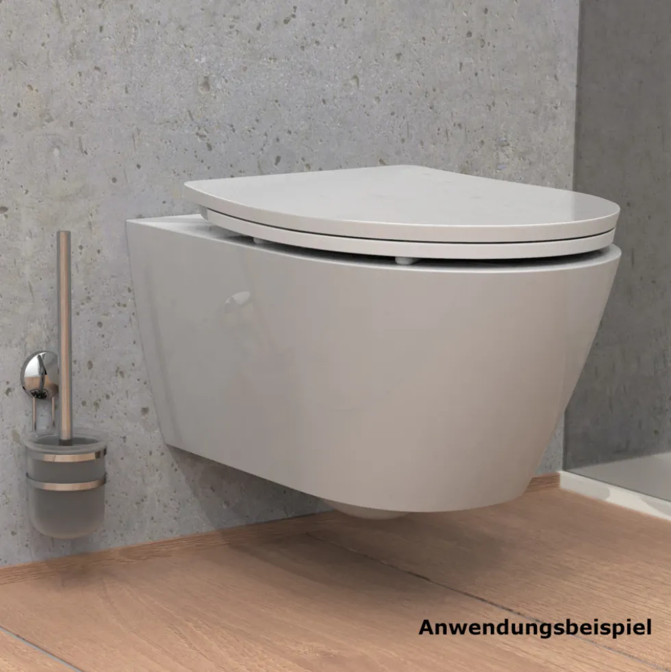 Wand-WC Bürstenhalter Ø 80 mm