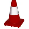 Warnkegel 30 cm reflektierend aus PVC