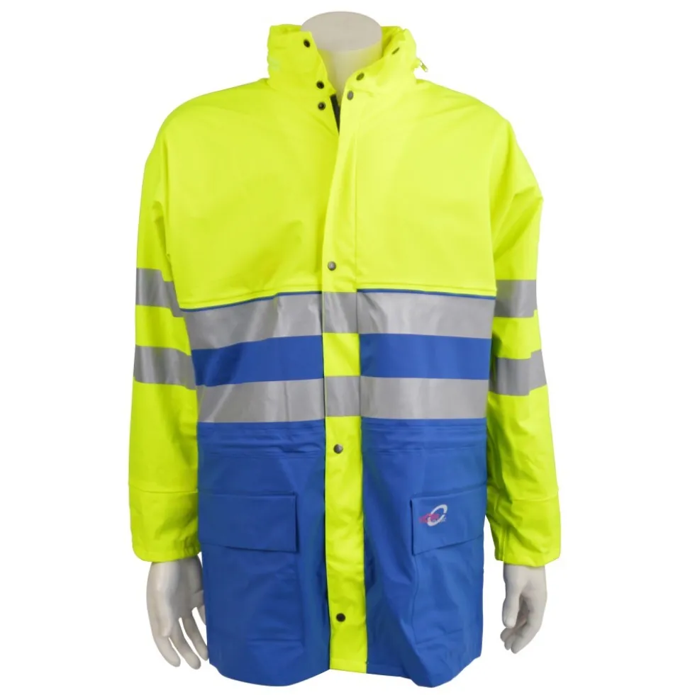 Warnschutz Regenjacke Größe S - B-Ware