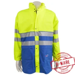 Warnschutz Regenjacke Größe S - B-Ware