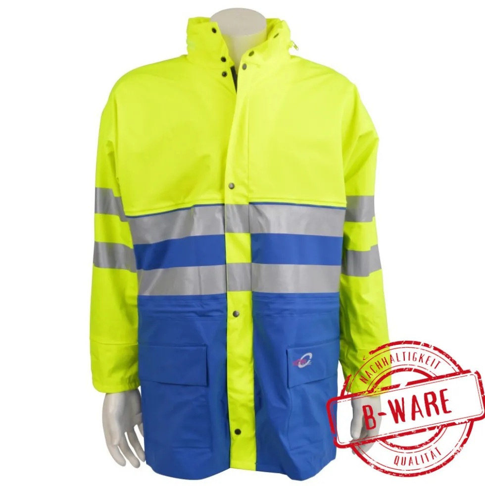 Warnschutz Regenjacke Größe S - B-Ware