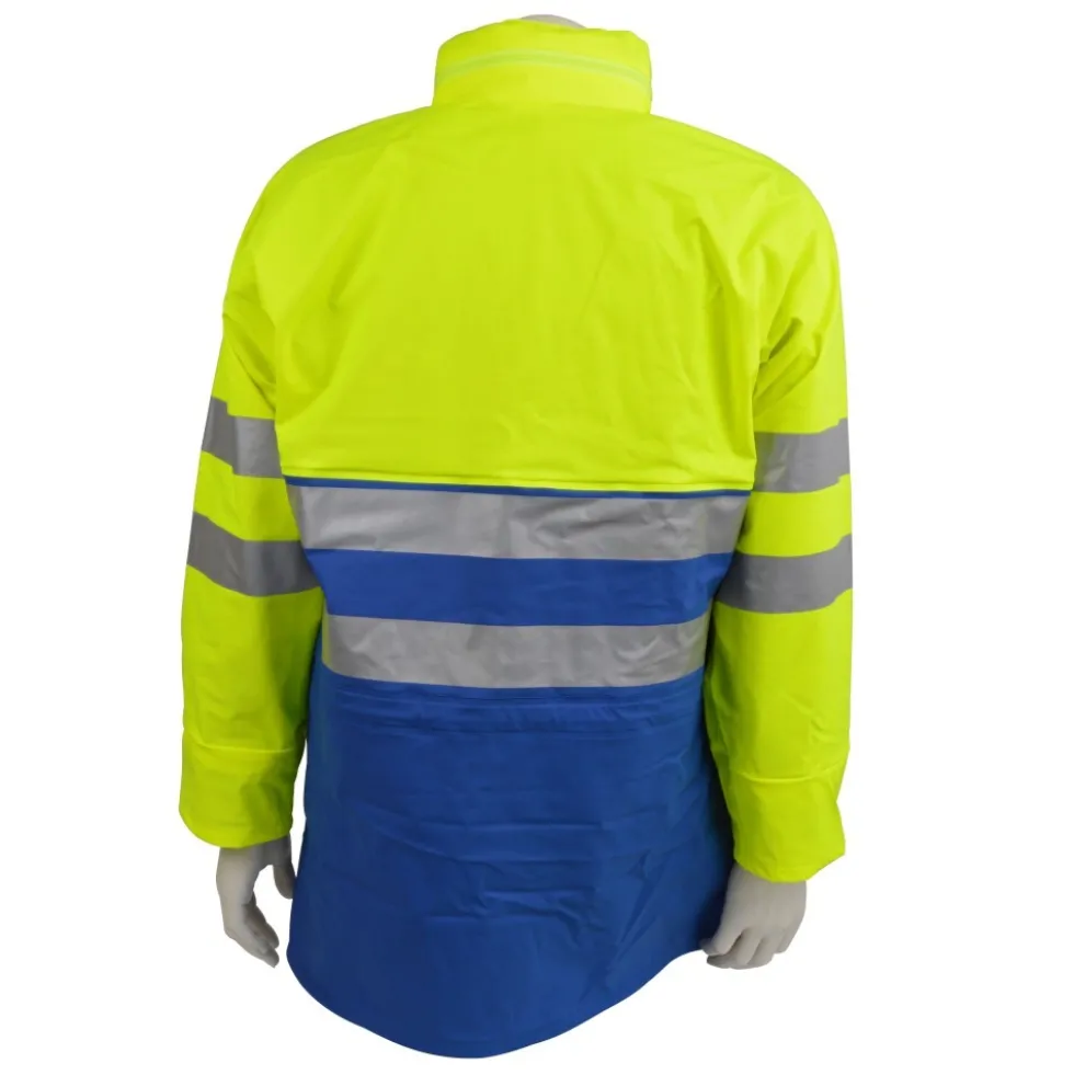 Warnschutz Regenjacke Größe S - B-Ware