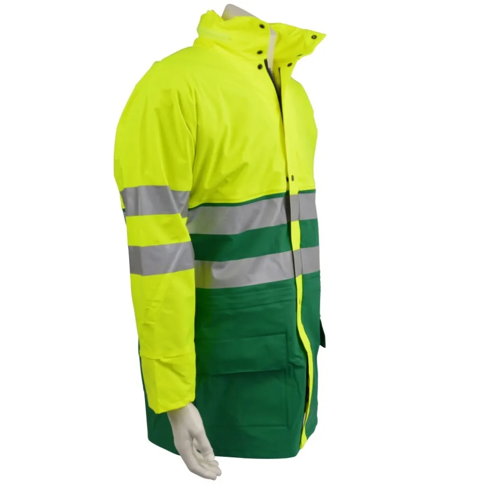 Warnschutz Regenjacke Größe S - B-Ware