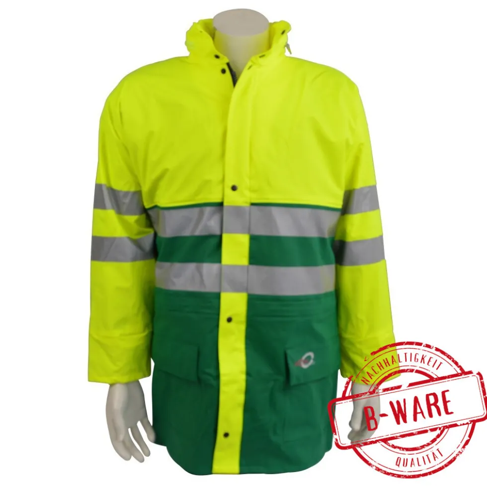 Warnschutz Regenjacke Größe S - B-Ware