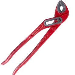 Wasserpumpenzange 250 mm aus Chrom-Vanadium-Stahl in rot