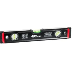 Wasserwaage schwarz 40cm Aluminium GERMANIA®