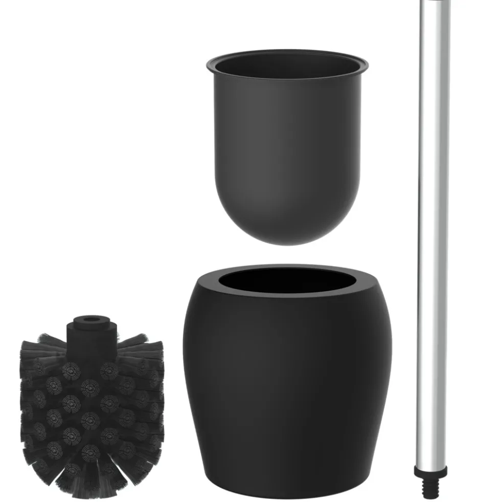 WC Bürstenhalter Schwarz