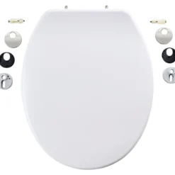 WC-Sitz Duroplast Absenkautomatik weiß